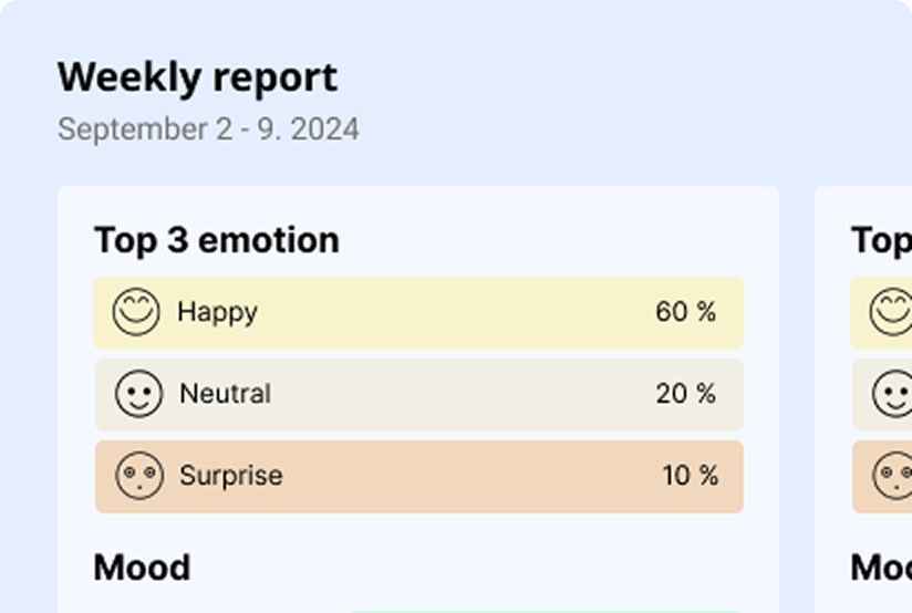 Screenshot showing a user interacting with an AI persona