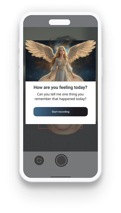 EchoAI Real-Time Recording Screen